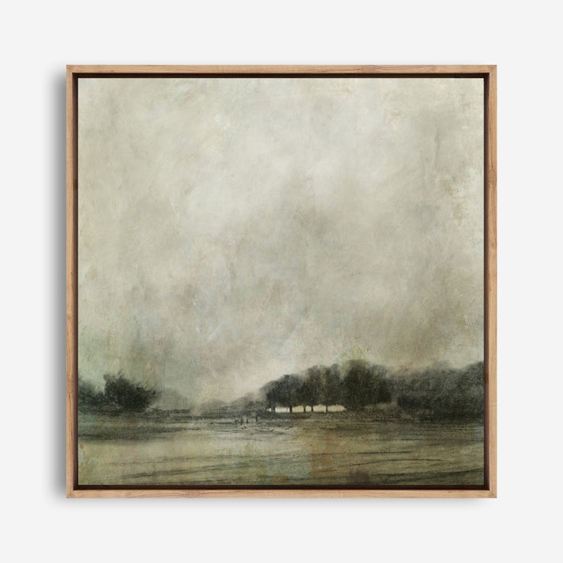Through The Trees (Square) Canvas Print