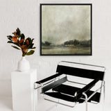 Through The Trees (Square) Canvas Print
