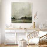 Through The Trees (Square) Canvas Print