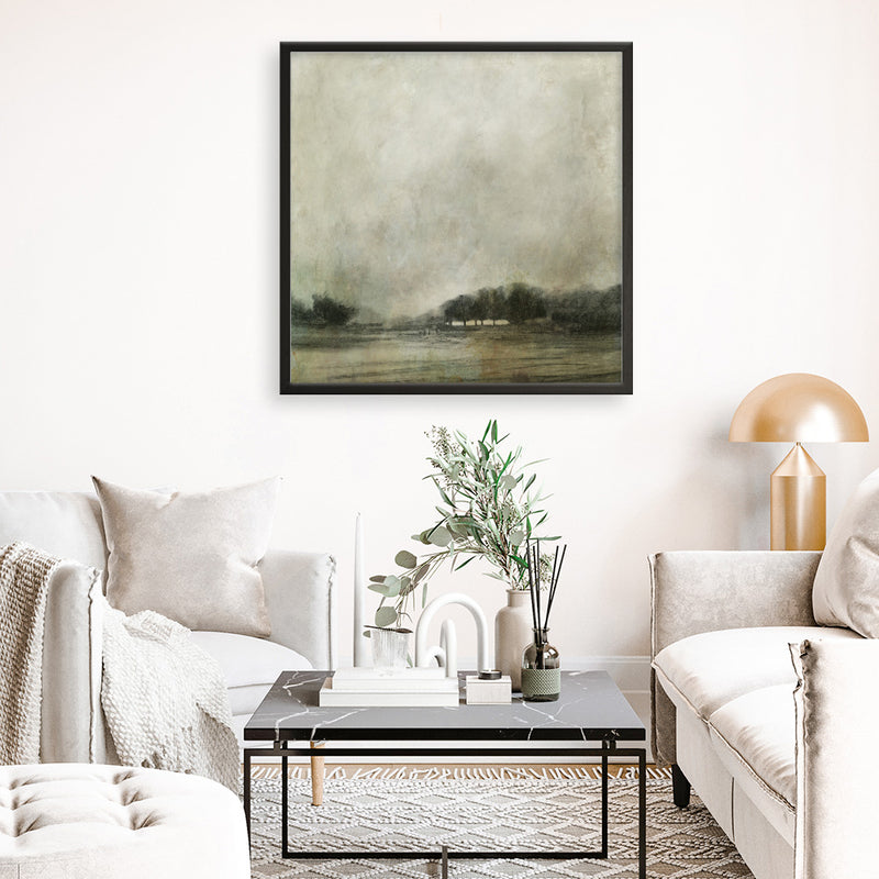 Through The Trees (Square) Art Print