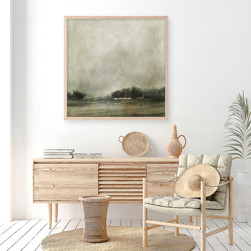 Through The Trees (Square) Art Print