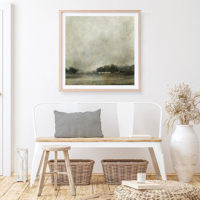 Through The Trees (Square) Art Print