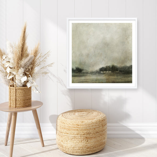 Through The Trees (Square) Art Print