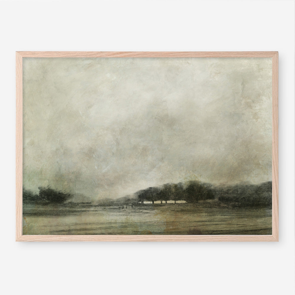 Through The Trees Art Print