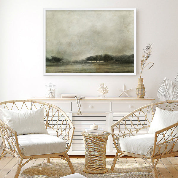 Through The Trees Art Print
