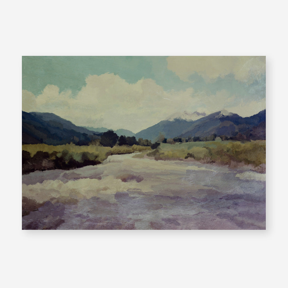 Valley River Art Print