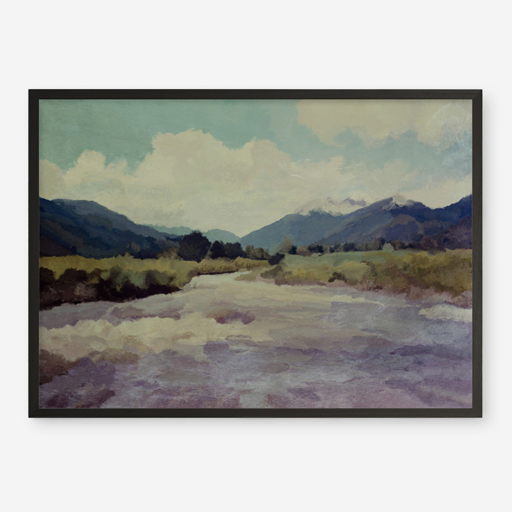 Valley River Art Print