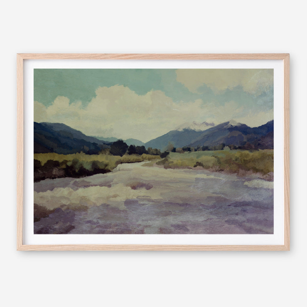 Valley River Art Print