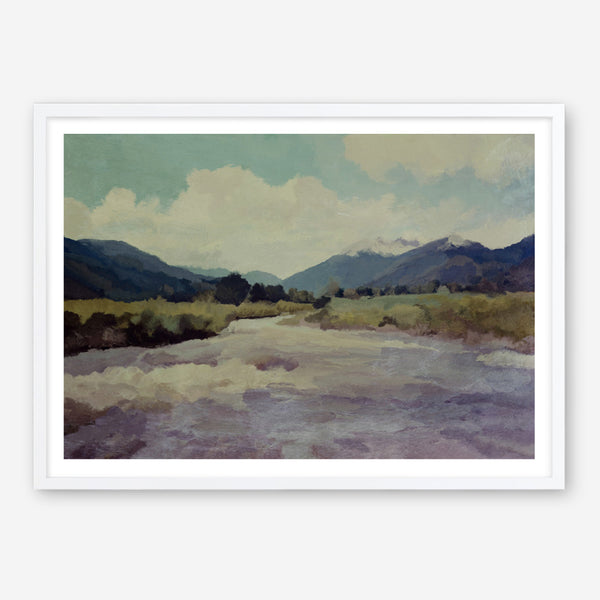 Valley River Art Print
