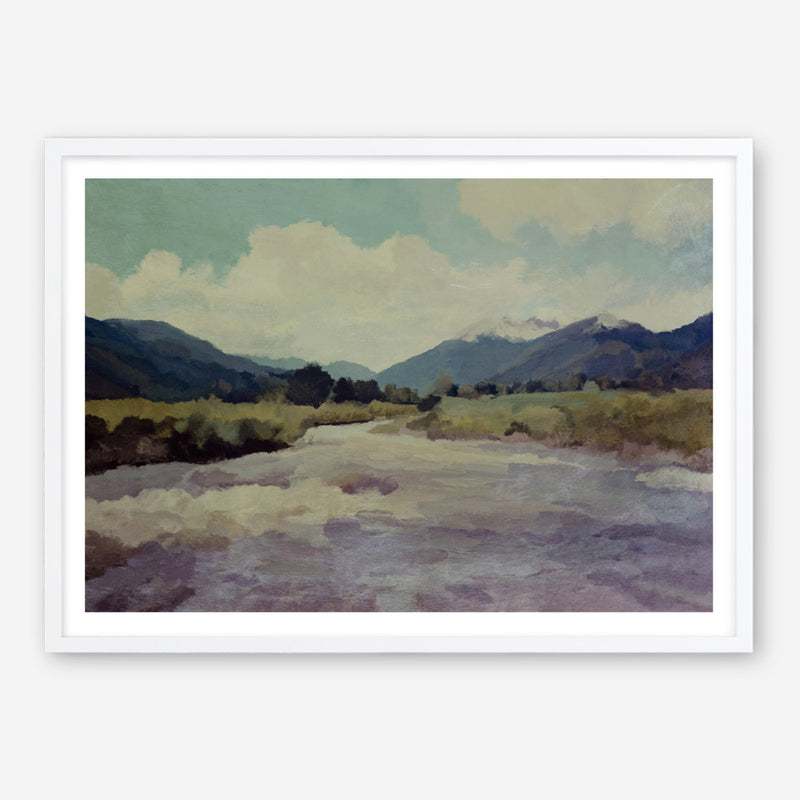 Valley River Art Print