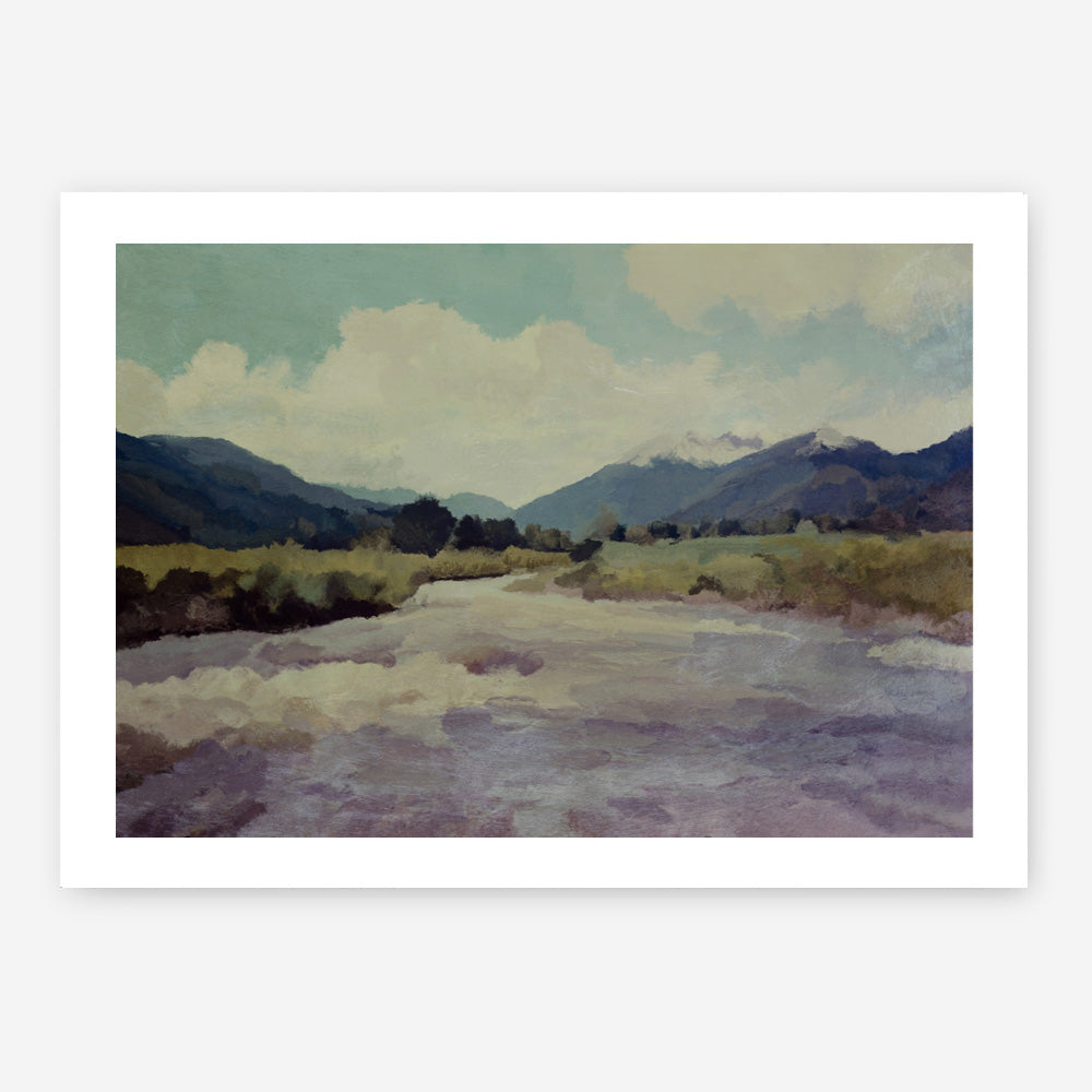 Valley River Art Print