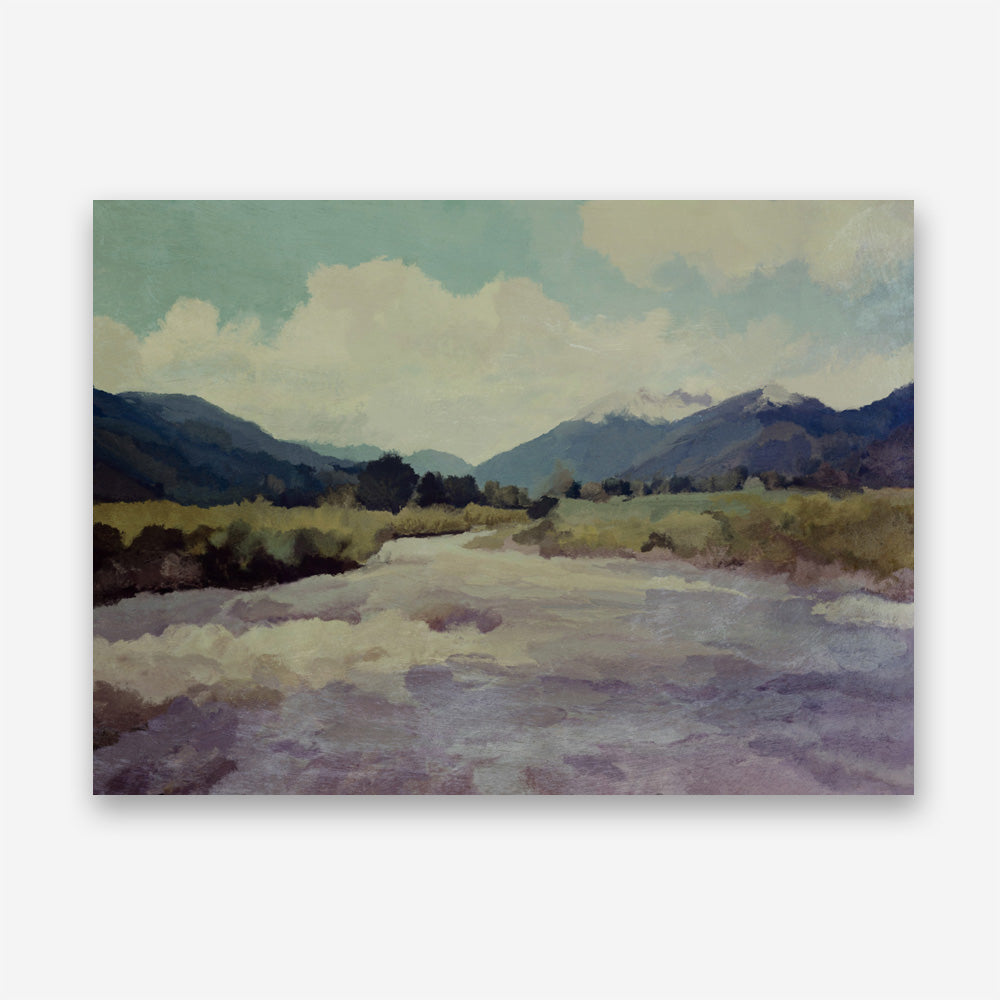 Valley River Canvas Print