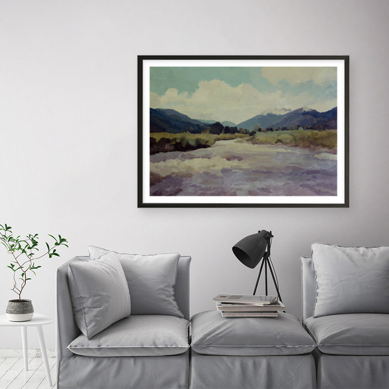 Valley River Art Print