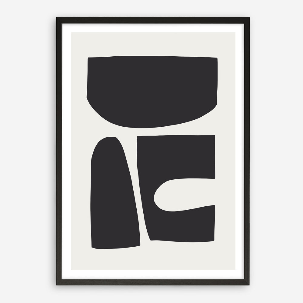 Shapeful I Art Print
