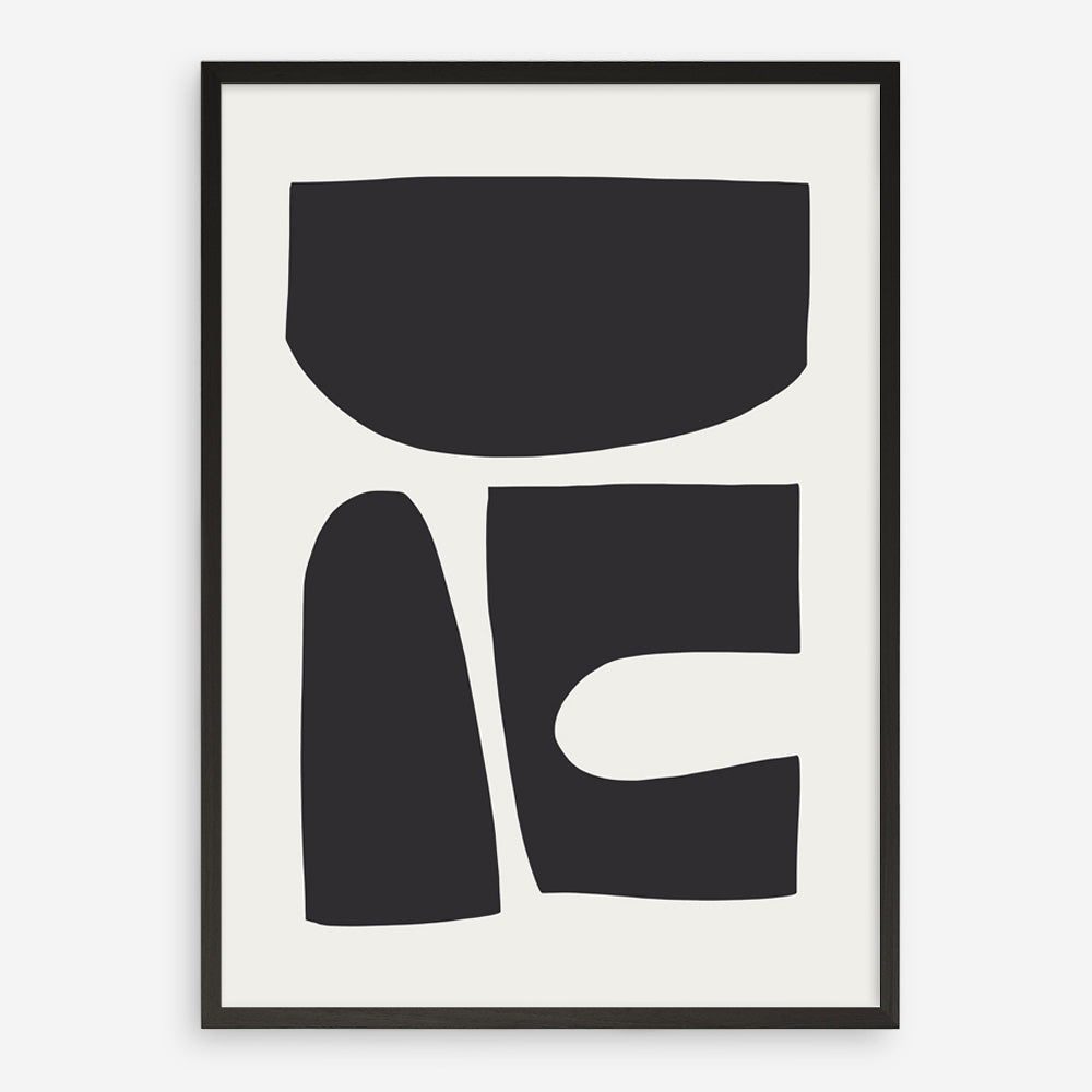 Shapeful I Art Print