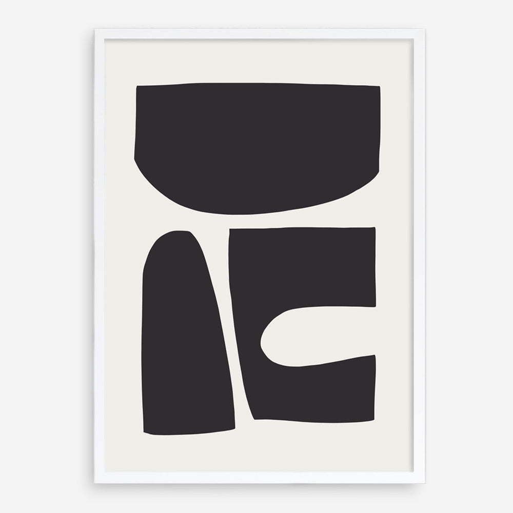 Shapeful I Art Print