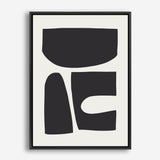 Shapeful I Canvas Print