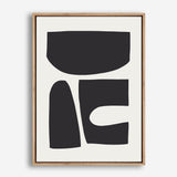 Shapeful I Canvas Print