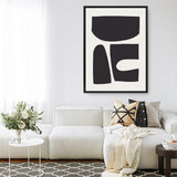 Shapeful I Canvas Print