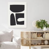 Shapeful I Canvas Print