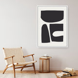 Shapeful I Canvas Print