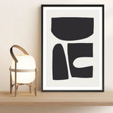 Shapeful I Art Print
