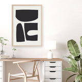 Shapeful I Art Print