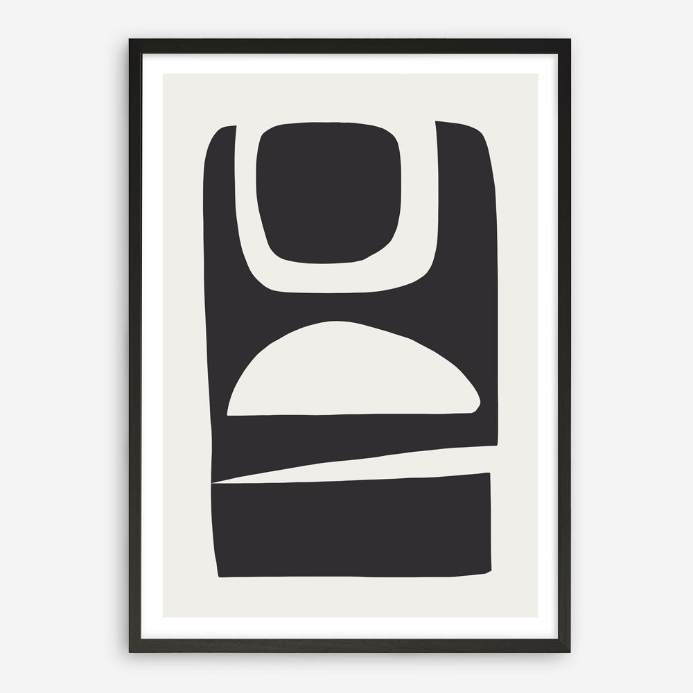 Shapeful II Art Print