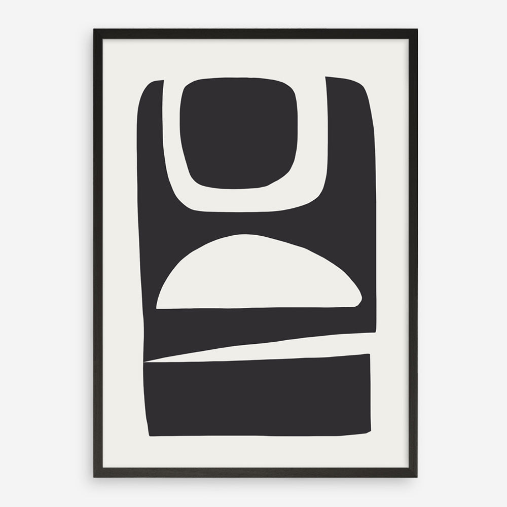 Shapeful II Art Print