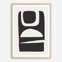 Shapeful II Art Print