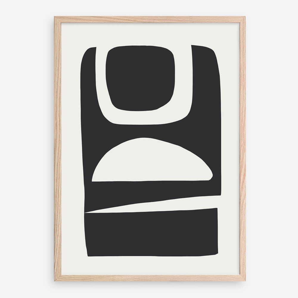 Shapeful II Art Print