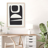 Shapeful II Art Print