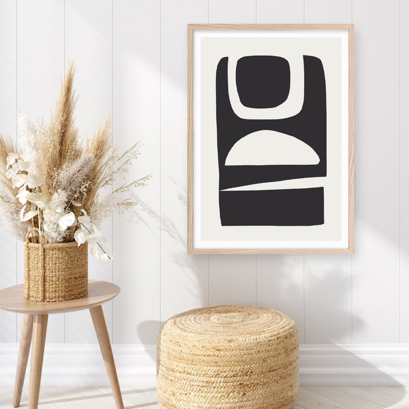 Shapeful II Art Print