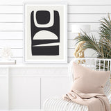 Shapeful II Art Print