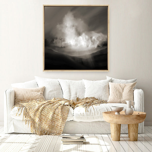 Storm (Square) Canvas Print