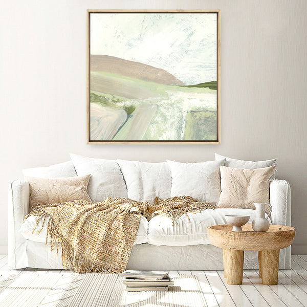 View I (Square) Canvas Print