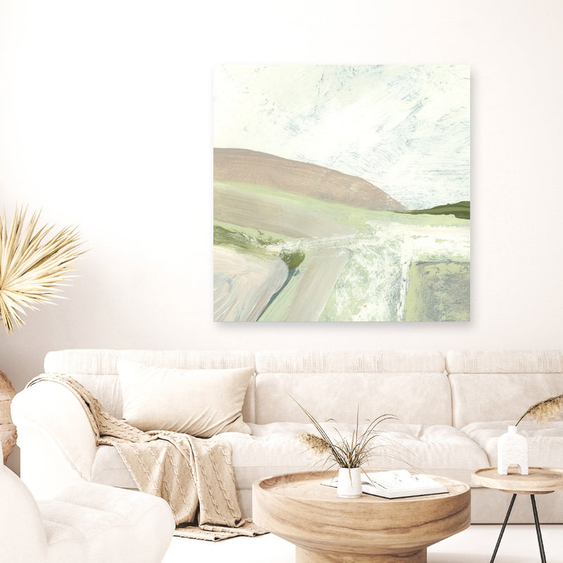 View I (Square) Canvas Print