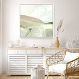 View I (Square) Canvas Print