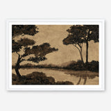 Woodland Pond I Art Print