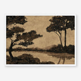 Woodland Pond I Art Print