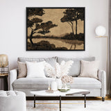 Woodland Pond I Canvas Print