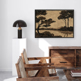 Woodland Pond I Art Print