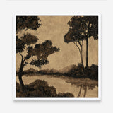 Woodland Pond I (Square) Art Print