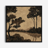 Woodland Pond I (Square) Canvas Print