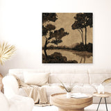Woodland Pond I (Square) Canvas Print