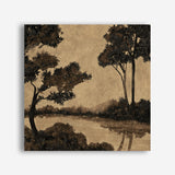Woodland Pond I (Square) Canvas Print