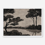 Woodland Pond II Art Print
