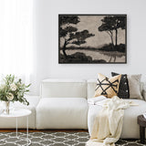 Woodland Pond II Art Print