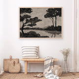 Woodland Pond II Art Print