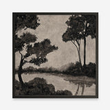 Woodland Pond II (Square) Art Print